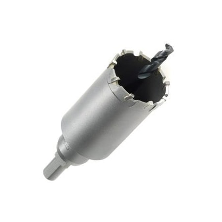 Champion Cutting Tool 1-1/2in CT9 Carbide Tipped Hole Cutter, Special Tungsten Carbide Teeth,  CHA CT9-1-1/2